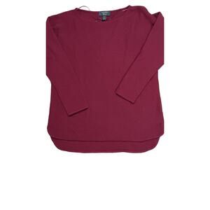 Charter Club Luxury Women's Crew-Neck 100% Cashmere Sweater  Sz Petite Small